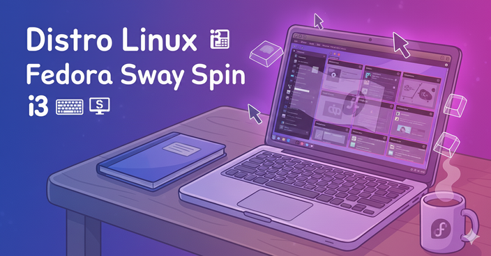 Distro Linux Fedora Sway Spin