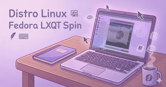 Distro Linux Fedora LXQt Spin